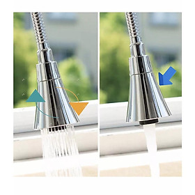Mua Đầu Vòi rửa chén Tăng Áp Xoay 2 chế độ - xoay rất dễ dàng  bông tăng áp rửa chén