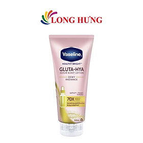 Sữa dưỡng thể ban đêm Vaseline Gluta-Hya Serum Burst Lotion Dewy Radiance (300ml) - Hàng chính hãng