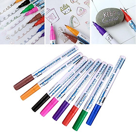 Double Line Outline Pens, 8 or 12 Colours Outline Pens Two-Line Glitter Art Drawing Pens Marker Pens Set Highlighter Writing Drawing Pens for DIY