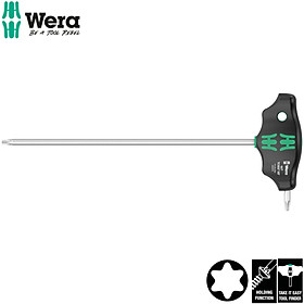 Hoa thị chữ T Wera 05023376001 467 TORX HF TX25 x 200mm bi giữ vít dài 200mm