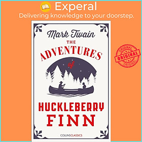 Hình ảnh Sách - The Adventures Of Huckleberry Finn by Mark Twain (UK edition, paperback)