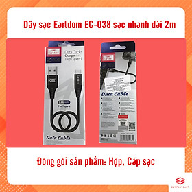 Dây Sạc Nhanh Earldom EC-038 2.4A Dùng Cho iPhone, iPad Chiều Dài 2m