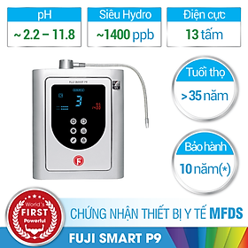 Mua Máy lọc nước ion kiềm Fuji Smart P9 chính hãng siêu Hydro tốt cho sức khỏe - Hàng chính hãng