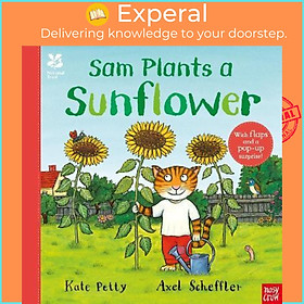 Sách - National Trust: Sam Plants a Sunflower by Kate Petty (UK edition, hardcover)
