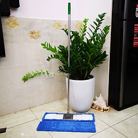 Mua Combo cây lau nhà inox 60 + 1 tấm lau thay thế