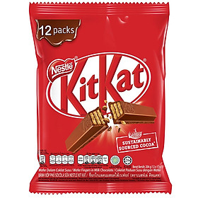 Túi 12 Thanh Socola KitKat 2F (Thanh 17g)