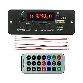 MP3  Board Support Recording Microphone Support TF USB 2x5W Amplifier