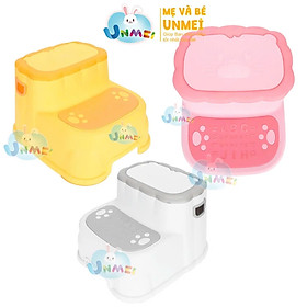 Mua Ghế bậc thang kê chân đi vệ sinh  đánh răng  ghế tắm UNMEI cho bé và người lớn hình sư tử