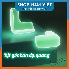 Set 5 Bịt Góc Bàn Ghế Silicon Trong Suốt (Kèm Keo 2 Mặt) - Bo Góc Chống Va Chạm An Toàn Cho Trẻ Em