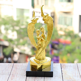Mua Tượng đôi uyên ương mạ vàng - Quà tặng mừng cưới cao cấp