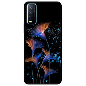 Ốp lưng dành cho Vivo Y20 - Y20s - Y12s mẫu Hoa Đêm Cam