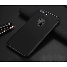 Ốp Lưng Silicon Dành Cho iPhone 7 Plus Có Khoét Hình Logo