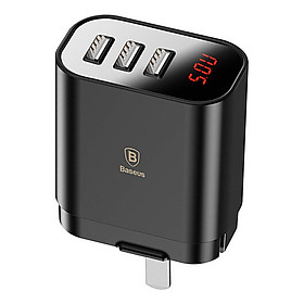 Mua Bộ Sạc Đa Năng Baseus Baseus Mirror Lake 3 Ports USB LV295 - Hàng Chính Hãng