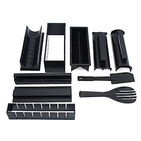 Bộ dụng cụ làm sushi, bộ khuôn làm sushi kimbap, cơm cuộn, trứng cuộn 27 x 14.5 x 8cm+ Tặng kèm hình dán