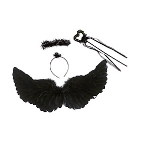 Angel Wing Cosplay Costume Accessory Decoration for Halloween Dance Show
