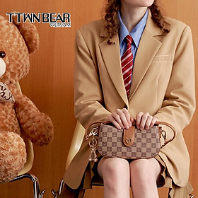 Túi xách nữ TTWN BEAR TN2660 cầm tay, đeo chéo, da cao cấp thời trang