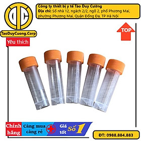 Mua Ống lưu trữ sinh phẩm Cryo Tube nắp xoáy 5ml