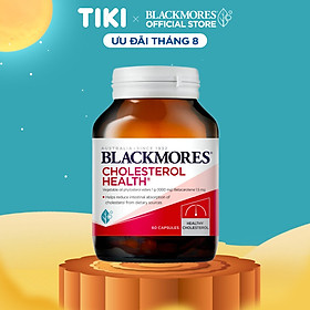 Viên Uống Hỗ Trợ Giảm Cholesterol Ngăn Ngừa Bệnh Tim Mạch Blackmores Cholesterol Health Lọ 60 Viên