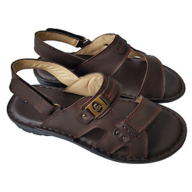 Giày Sandal Nam BIGGBEN Da Bò Thật SD130