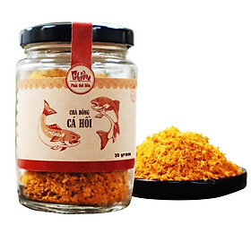 Chà Bông Cá Hồi Nguyên Chất Ghiền Food (30g)