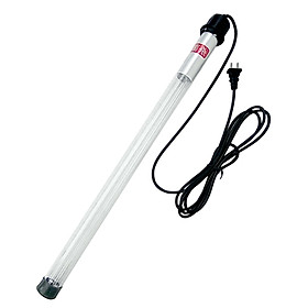 Đèn UV 60W Bóng Kép cao cấp, diệt tảo, diệt khuẩn cho bể cá, hồ cá, hồ thủy sinh siêu sạch ( Trắng)