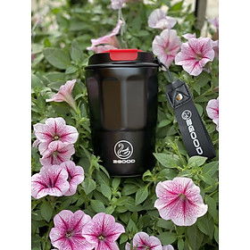 Cốc Cafe Giữ Nhiệt inox 2GOOD C27 Dung Tích 380ml, Nắp Chống Tràn, Ly Giữ Nhiệt - Hàng Chính Hãng