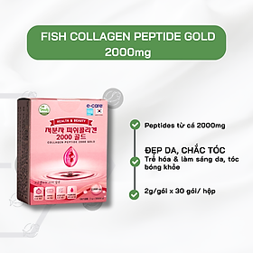 Fish Collagen Peptipe Gold 2000mg - Sante365 - Thực phẩm bảo vệ sức khỏe