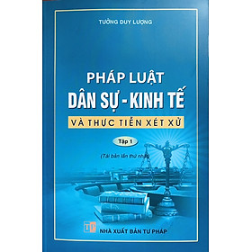 Pháp Luật Dân Sự kinh Tế Và Thực Tiễn Xét Xử ( Tập 1 )