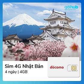 Gohub - Sim Nhật 4 Ngày 4GB tốc độ cao