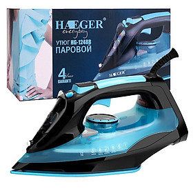 2200w Steam Iron For Clothes Rapid Even Heat Ceramic Soleplate Electric Iron Eu Plug