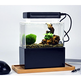 Bể cá siêu mini - Cunzo Mini Plastic Fish Tank