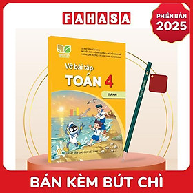 Sách Giáo Khoa Vở Bài Tập Toán 4 - Tập 2 (Kết Nối) (Phiên Bản 2025) - Kèm Bút Chì