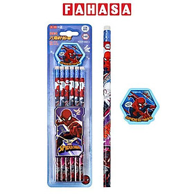 Vỉ 12 Bút Chì HB Spider-Man - iiGEN YZ310029