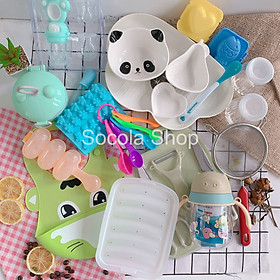 Mua Bộ Dụng Cụ Chén Bát Ăn Dặm Kiểu Nhật Cao Cấp