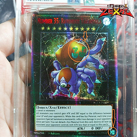 Thẻ bài yugioh Yuma Number 35 Ravenous Tarantula Tham Xác Đại Hắc Chu TẶNG Sleeves bảo vệ 1458 D7 13 189
