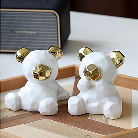 Mua Tượng trang trí 2 chú Gấu teddy 3-D-D5-T4061