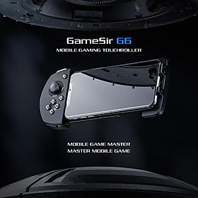 GameSir G6 Mobile Gaming Touchroller Wireless Controller Bluetooth5.0 with 3D Joystick Trigger Buttons G-Touch Technology For iOS For FPS MOBA Games