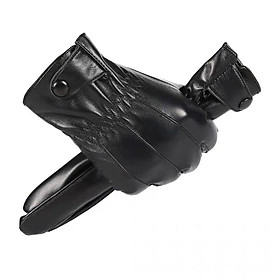 Găng tay da nam cảm ứng GTDCC07