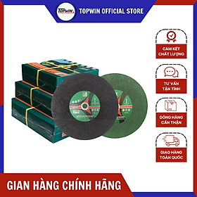 (10 Viên) Đá Cắt Sắt Resin Đen 300 x 3 x 25.4mm Cắt Sắc Bén, Bền Bỉ, Ít Hao Mòn Và Độ Chính Xác Hoàn Hảo | TOPWIN Official Store