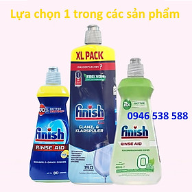 Nước làm bóng Finish 1150ml, dung dịch dầu làm bóng bát finish dùng cho máy rửa bát chén 1150ml, 800ml, 750ml, 1500ml