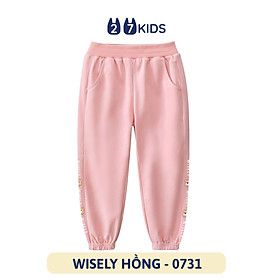 Quần thun dài bé gái 27Kids 27Home Quần thu đông nữ 100% Cotton cho trẻ từ