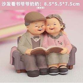 Mua  Giao Nhanh Tp.HCM  Tượng trang trí ông bà già - Qùa tặng trang trí cho ông bà