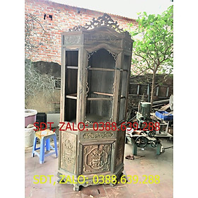 Mua Tủ Rượu Góc Gỗ Mun Lào