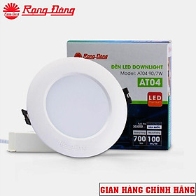Mua Đèn LED âm trần Rạng Đông AT04 BẢO HÀNH 24 THÁNG Đèn downlight 7W  9W