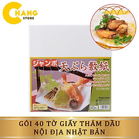 Mua Gói 40 tờ giấy thấm dầu mỡ Kyowa - Nội địa Nhật Bản - Hàng cap cấp