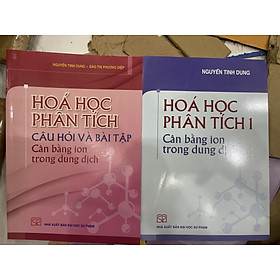 combo 2 cuốn hóa học phân tích lý thuyết và bài tập
