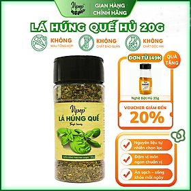 Lá Húng Quế Vipep Hũ Nhựa 20g - Gia vị Vipep