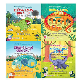 Combo Khủng Long Phiêu Lưu Ký (4 cuốn)