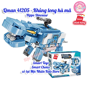Đồ Chơi Lắp Ráp Xếp Hình QMAN MAGIC CUBE - Sư Tử Dũng Mãnh và Robot Động Vật Biến Hình 3 in 1 (Nhiều mẫu khác nhau)