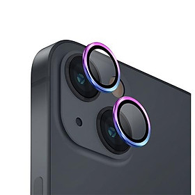 Kính dán camera UNIQ Optix Lens Protector For iPhone 14/ 14 Plus bảo vệ ống kính khỏi bụi, trầy xước, dấu vân tay Hàng Chính Hãng